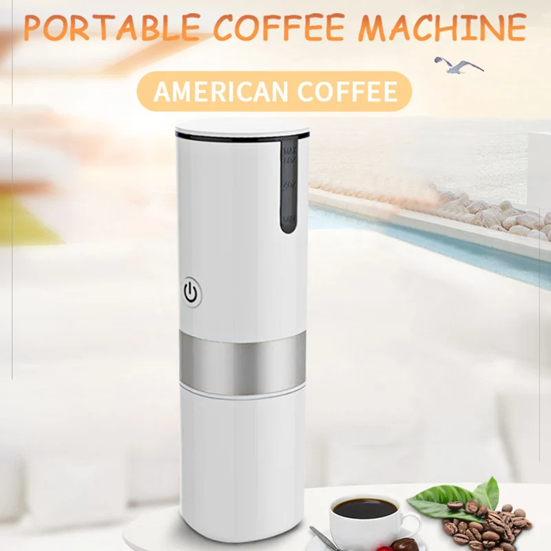 Stainless Steel Coffee Pot Capsule Support Car-Mount Portable Mini Automatic Coffee Machine TP899
Stainless Steel Coffee Pot Capsule Support Car-Mount Portable Mini Automatic Coffee Machine TP899