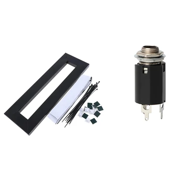 1 Set Guitar Effect Pedal Effect Board Effect Board Bracket & 1Pcs Black Guitar Endpin Jack 6.35 Input
1 Set Guitar Effect Pedal Effect Board Effect Board Bracket & 1Pcs Black Guitar Endpin Jack 6.35 Input