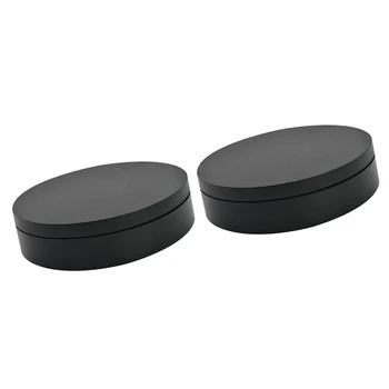 2x Electric Rotating Turntable Display Turntable Display Base Plastic Black
2x Electric Rotating Turntable Display Turntable Display Base Plastic Black