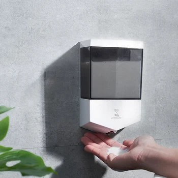 1Pc 650ml Automatic Induction Soap Dispenser Automatic Sensor Soap Dispenser Wall Mounted Practical Soap Dispenser
1Pc 650ml Automatic Induction Soap Dispenser Automatic Sensor Soap Dispenser Wall Mounted Practical Soap Dispenser