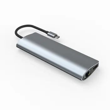1PC Usb C Hub Type C To 3Xusb3.0 Sd / Tf Card 4K Hdmi Rj45 Pd Charging Port Adapter Ulc13C13 Pd Charging Port Adapter
1PC Usb C Hub Type C To 3Xusb3.0 Sd / Tf Card 4K Hdmi Rj45 Pd Charging Port Adapter Ulc13C13 Pd Charging Port Adapter