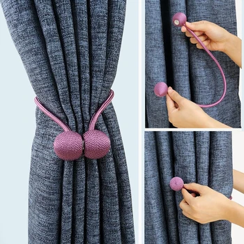 Practical Simple Magnetic Curtain Tie Curtain Buckle Curtain Clips Magnetic Tieback Holder Curtain Strap Accessories
Practical Simple Magnetic Curtain Tie Curtain Buckle Curtain Clips Magnetic Tieback Holder Curtain Strap Accessories