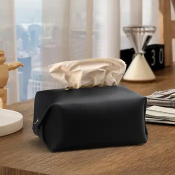 Rectangular PU Leather Facial Tissue Box Cover Napkin Holder Paper Towel Dispenser Container for Home Office Car Decor
Rectangular PU Leather Facial Tissue Box Cover Napkin Holder Paper Towel Dispenser Container for Home Office Car Decor