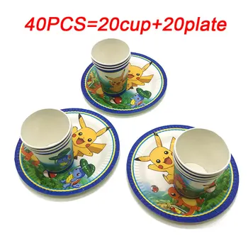 Pokemon Theme Party Disposable Tableware Plates Cups For Kids Birthday Party Decorationbaby Shower Party Pikachu Party Supplies
Pokemon Theme Party Disposable Tableware Plates Cups For Kids Birthday Party Decorationbaby Shower Party Pikachu Party Supplies
