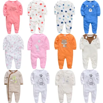 Newborn Baby Boy Girl Jumpsuit New Cartoon Long Sleeve Cotton Pajamas Baby boys Rompers Girls Clothes roupa de bebes 0-12 Months
Newborn Baby Boy Girl Jumpsuit New Cartoon Long Sleeve Cotton Pajamas Baby boys Rompers Girls Clothes roupa de bebes 0-12 Months