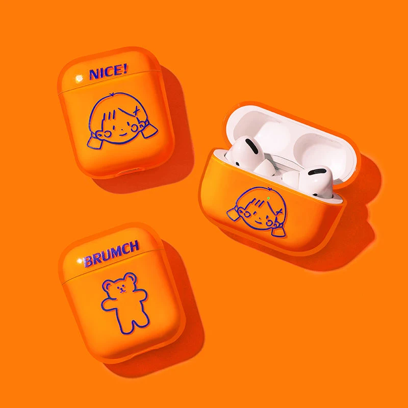 Korea Cute Cartoon Ins Bear Headphone Case for Apple Airpods 1 2 3 Pro Soft Silicone Bear Wireless Bluetooth Headset Cover
Korea Cute Cartoon Ins Bear Headphone Case for Apple Airpods 1 2 3 Pro Soft Silicone Bear Wireless Bluetooth Headset Cover
