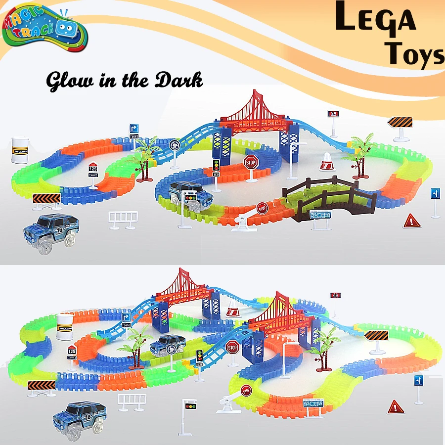 Magic Track Glowing Railway Car DIY Flexible Bend Magical Track Road Kits Flash Light Rail Car Assembly Toys Gifts For Children
Magic Track Glowing Railway Car DIY Flexible Bend Magical Track Road Kits Flash Light Rail Car Assembly Toys Gifts For Children