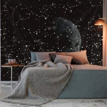 Starry Sky Universe Constellation Tapestry Moon Nature Art Psychedelic Hippie Wall Hanging Blanket Boho Decor Carpet Travel Yoga
Starry Sky Universe Constellation Tapestry Moon Nature Art Psychedelic Hippie Wall Hanging Blanket Boho Decor Carpet Travel Yoga