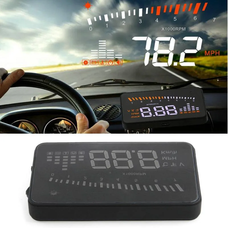 CLEARANCE X5 Car HUD Head Up Display Vehicle OBD2 Car Speedometer Windshield Projector Driving Speed Alarm MPH KM/H Display
CLEARANCE X5 Car HUD Head Up Display Vehicle OBD2 Car Speedometer Windshield Projector Driving Speed Alarm MPH KM/H Display