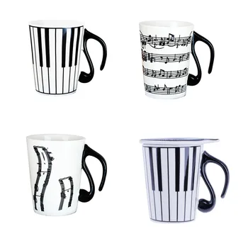 280 ml Musician Stave Mug Keyboard Coffee Mug Musician Notes Milk Mug and Spoon for the Unique Gifts with Music Package Box
280 ml Musician Stave Mug Keyboard Coffee Mug Musician Notes Milk Mug and Spoon for the Unique Gifts with Music Package Box