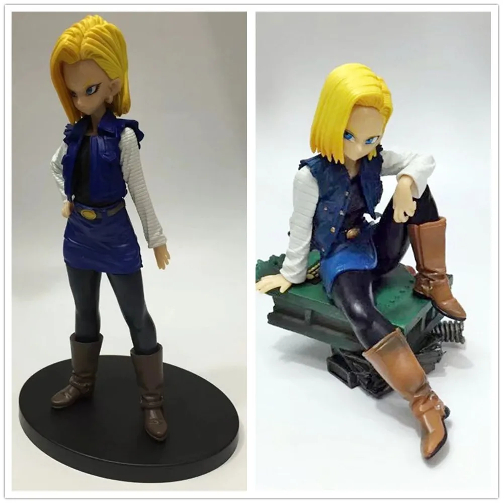 Dragon Ball Z Android NO.18 Lazuli Action Figure Anime DBZ Standing/Sitting Posture PVC Collection Model Toys Gift Brinquedos
Dragon Ball Z Android NO.18 Lazuli Action Figure Anime DBZ Standing/Sitting Posture PVC Collection Model Toys Gift Brinquedos