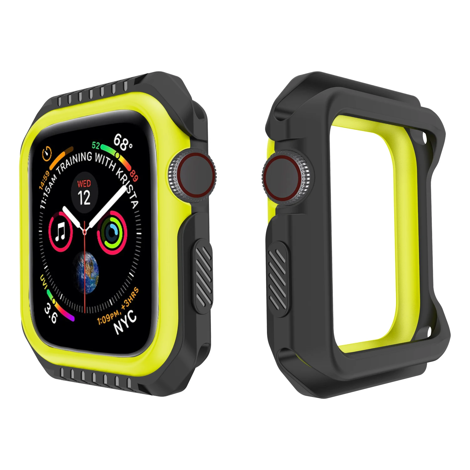 Silicone Hard Armor Case for Apple Watch 6 SE 5 4 3 2 40MM 44MM Frame Full Protective Bumper Cover for iWatch 4 3 2 1 38MM 42MM
Silicone Hard Armor Case for Apple Watch 6 SE 5 4 3 2 40MM 44MM Frame Full Protective Bumper Cover for iWatch 4 3 2 1 38MM 42MM
