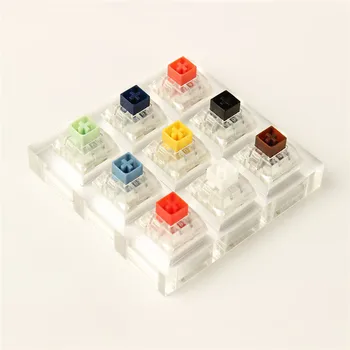 Mechanical Keyboard Switches 9-axis Keyboard Tester Kit for Cherry Mechanical Keyboard Parts with Clear Keycaps BOX Kailh
Mechanical Keyboard Switches 9-axis Keyboard Tester Kit for Cherry Mechanical Keyboard Parts with Clear Keycaps BOX Kailh