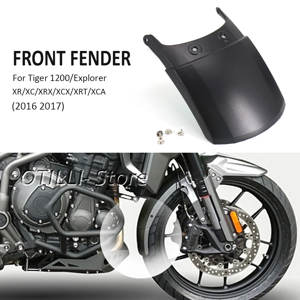 

For Tiger 1200 XCA/XRT/XCx/XRx/XR ABS Front Mudguard Fender Rear Extender Extension For Tiger Explorer XR/XC/XRX/XCX/XRT/XCA