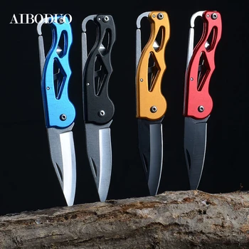 Sharp Fruit Peel Folding Knife Camp Carabiner Open Multi Tool Outdoor Survive Pocket Peeler Razor Pare Knife With Box Package
Sharp Fruit Peel Folding Knife Camp Carabiner Open Multi Tool Outdoor Survive Pocket Peeler Razor Pare Knife With Box Package