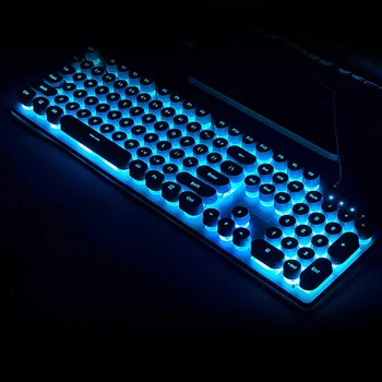 LED 104Keys Gaming Backlight Keyboard USB Wired with RGB Backlight Gamer Backlight Gamer Keyboard for PC Computer
LED 104Keys Gaming Backlight Keyboard USB Wired with RGB Backlight Gamer Backlight Gamer Keyboard for PC Computer