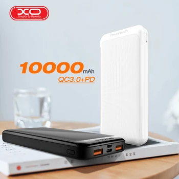 XO-PR70 Power Bank 10000Ah LED External Battery Charger With PD USB Fast Charging Portable Powerbank Charger For Xiaomi mi 10 9
XO-PR70 Power Bank 10000Ah LED External Battery Charger With PD USB Fast Charging Portable Powerbank Charger For Xiaomi mi 10 9