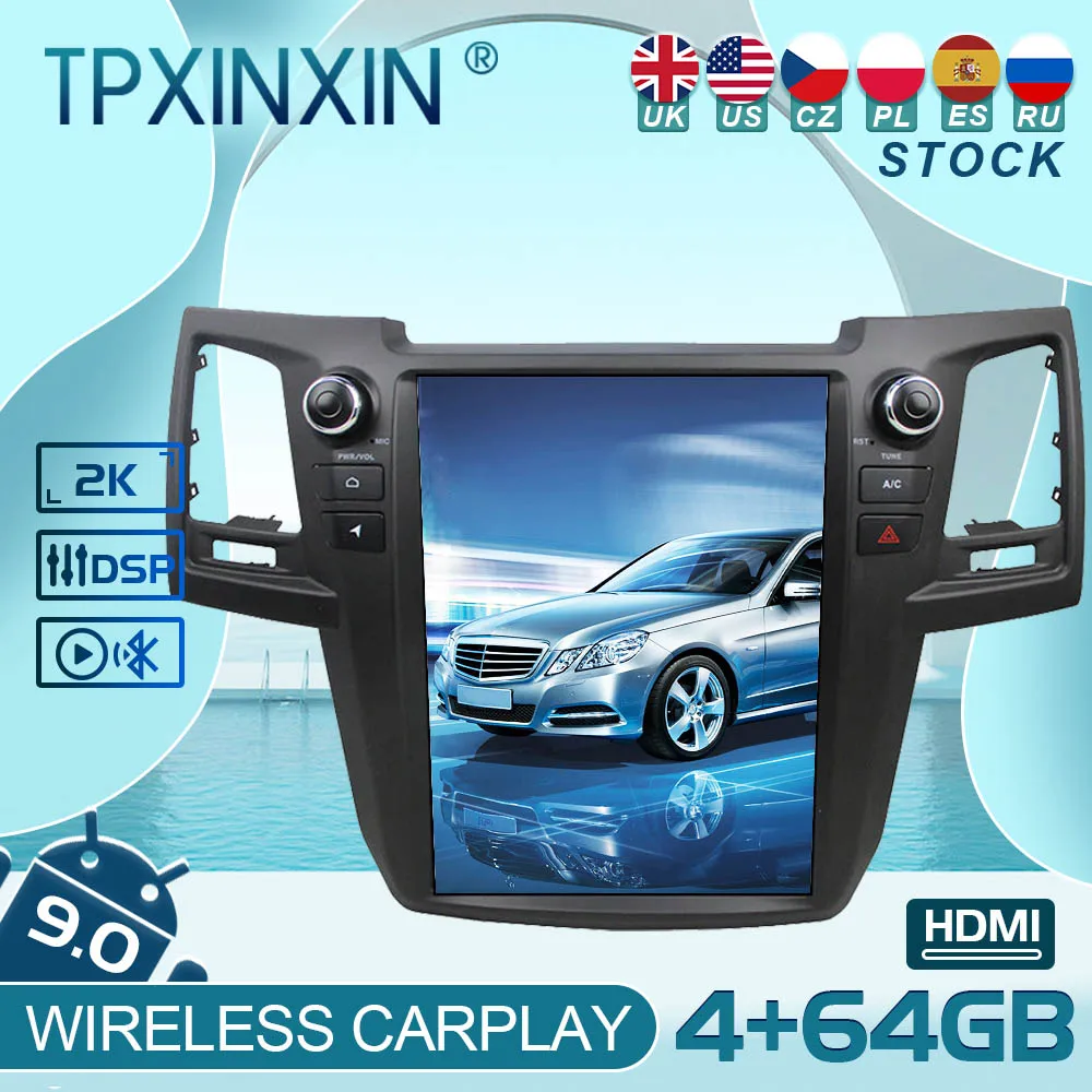 For TOYOTA FORTURNER 2015 Android Carplay Radio Player Car GPS Navigation Head Unit Car Stereo BT WIFI
For TOYOTA FORTURNER 2015 Android Carplay Radio Player Car GPS Navigation Head Unit Car Stereo BT WIFI