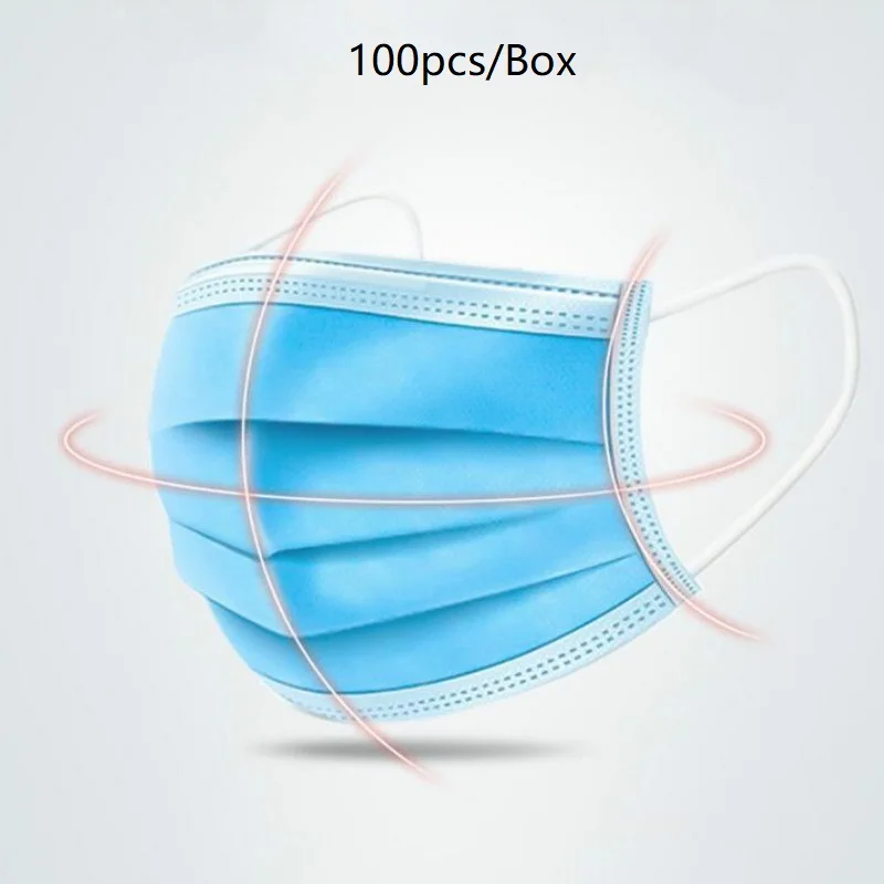 100pcs Protective Face Mask In Stock Quickly Delivery Disposable Face Mask Respirator Dust Pollution Mask
100pcs Protective Face Mask In Stock Quickly Delivery Disposable Face Mask Respirator Dust Pollution Mask