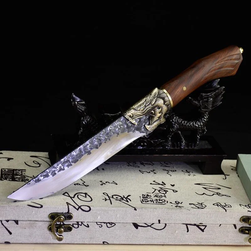 Little Cook Handmade Kitchen Chef Knife Fixed blade Sharp meat Sashimi Knives Chinese cleaver Vegetable cutter Cooking Tools
Little Cook Handmade Kitchen Chef Knife Fixed blade Sharp meat Sashimi Knives Chinese cleaver Vegetable cutter Cooking Tools
