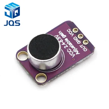 GY-MAX4466 Electret Microphone Amplifier Module MAX4466 Adjustable Gain For Arduino
GY-MAX4466 Electret Microphone Amplifier Module MAX4466 Adjustable Gain For Arduino