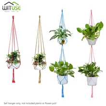 Plant Pot Hange Handmade Macrame Plant Pot Tray PlantsHanger Flower Pot Hanging Brackets Home Indoor Decor For Garden
Plant Pot Hange Handmade Macrame Plant Pot Tray PlantsHanger Flower Pot Hanging Brackets Home Indoor Decor For Garden