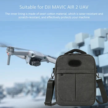 Practical Portable Travel Protective Storage Bag for DJI Mavic Air 2 Shoulder Multi-functional Convenient Carrying Bag
Practical Portable Travel Protective Storage Bag for DJI Mavic Air 2 Shoulder Multi-functional Convenient Carrying Bag