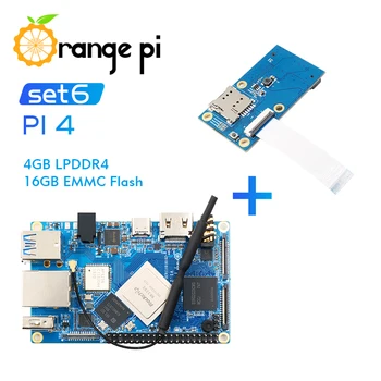 Orange Pi 4 Set 6: OPI4+PCIE Expansion Board,4GB DDR4+16GB EMMC Development Board Support Android,ubuntu,debian
Orange Pi 4 Set 6: OPI4+PCIE Expansion Board,4GB DDR4+16GB EMMC Development Board Support Android,ubuntu,debian