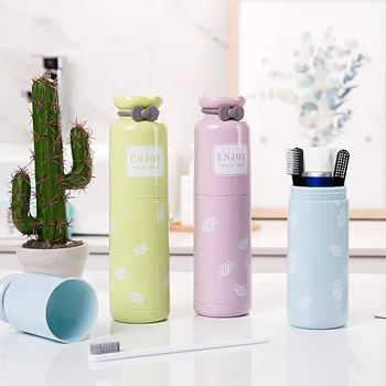 Candy Toothpaste Storage Box Cute Couple Tooth Tibe Travel Toothbrush Storage Tube Multi-function Storage PP Plastic Hand Tube
Candy Toothpaste Storage Box Cute Couple Tooth Tibe Travel Toothbrush Storage Tube Multi-function Storage PP Plastic Hand Tube