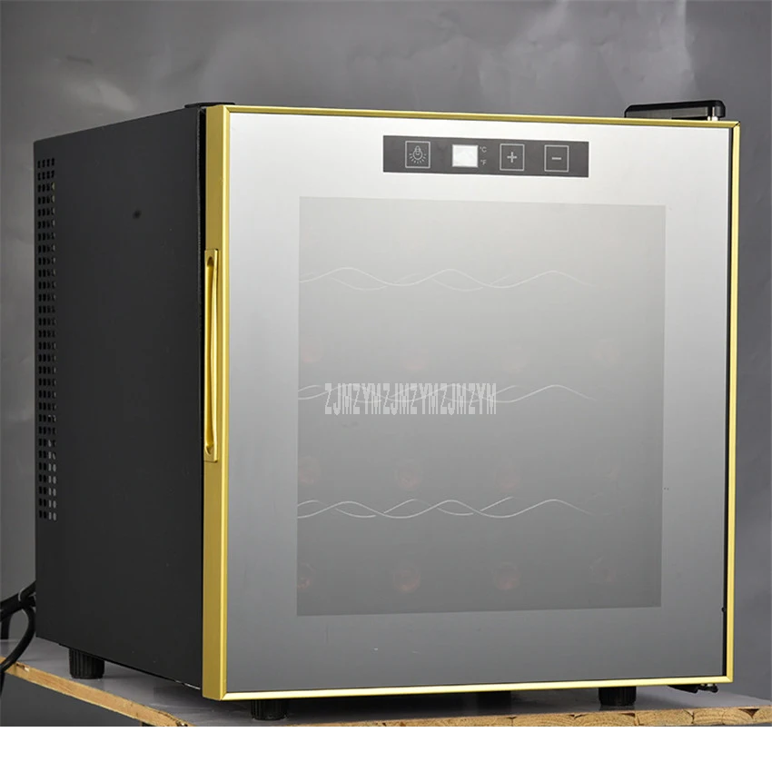 4 Layer 39L Electric Red Wine Cabinet 16 Bottle Constant Temperature Stainless Steel Home/Ice Bar Mini Refrigerator TL-39 | Мебель