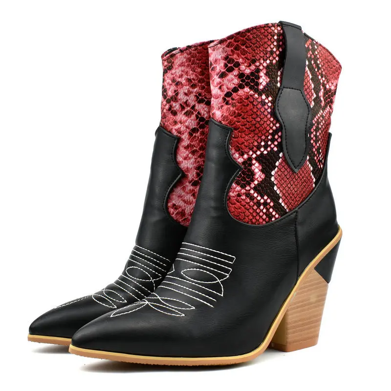 Luxury Shoes Women Designers 10cm High Heel Boots Botas Mujer Invierno Pointed Toe Red Blue Brown Western Ankle Boots Size 34-46
Luxury Shoes Women Designers 10cm High Heel Boots Botas Mujer Invierno Pointed Toe Red Blue Brown Western Ankle Boots Size 34-46