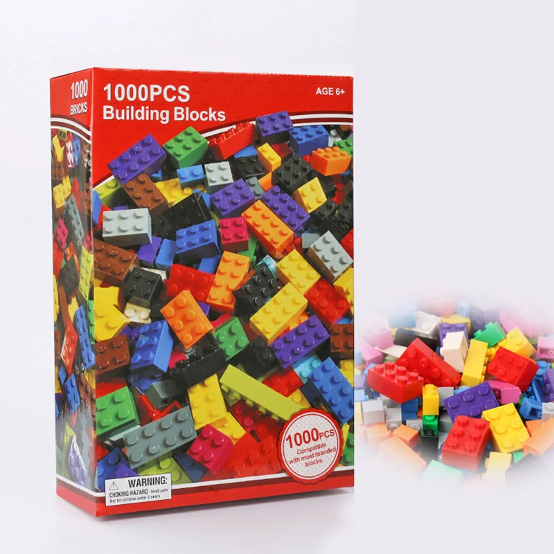 1000Pcs City Building Blocks Creative Bulk Sets Compatible With LegoINGs DIY Educational bricks Assembly Toys for Children
1000Pcs City Building Blocks Creative Bulk Sets Compatible With LegoINGs DIY Educational bricks Assembly Toys for Children
