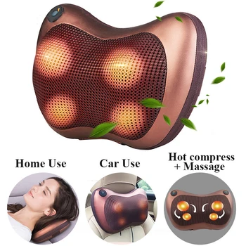 Electric Massage Pillow Kneading Shoulder Car Home Therapy Massager Vibrating Neck Infrared Heating Relaxation Body Massager
Electric Massage Pillow Kneading Shoulder Car Home Therapy Massager Vibrating Neck Infrared Heating Relaxation Body Massager