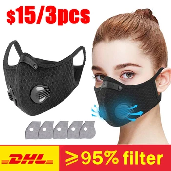3pcs mouth mask Protective Mask washable Breathing Valve Filter PM2.5 Replaceable 6-laye filter Mask pm25 filter mask face maska
3pcs mouth mask Protective Mask washable Breathing Valve Filter PM2.5 Replaceable 6-laye filter Mask pm25 filter mask face maska