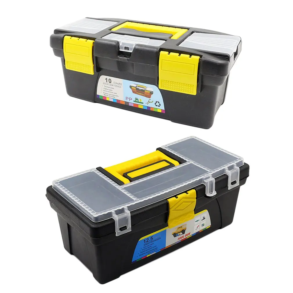 10 Inch 12.5Inch Multifunctional Toolbox Organizer Instrument Parts Hardware Tool Storage Box ABS Plastic Electrician Toolbox
10 Inch 12.5Inch Multifunctional Toolbox Organizer Instrument Parts Hardware Tool Storage Box ABS Plastic Electrician Toolbox