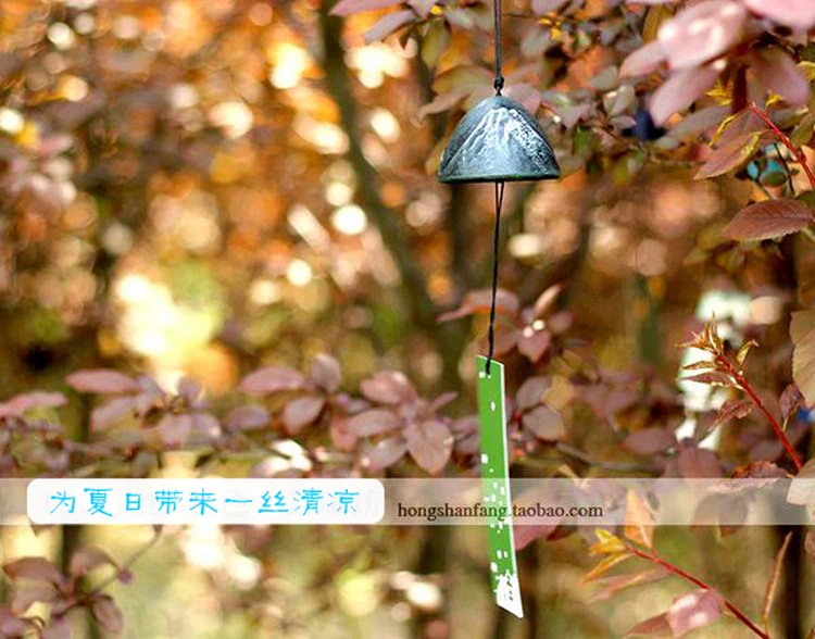Generic Southern Japan Wind Chime Snow Mount Fuji Metal Wind Chime
