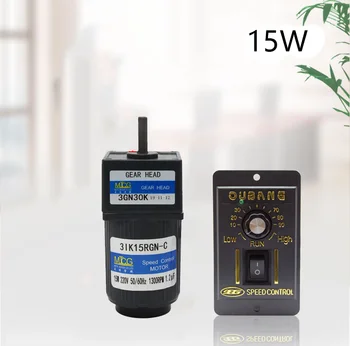 AC220V 15W 3IK15RGN-C AC gear speed motor, high torque, reversible, speed motor + speed controller
AC220V 15W 3IK15RGN-C AC gear speed motor, high torque, reversible, speed motor + speed controller