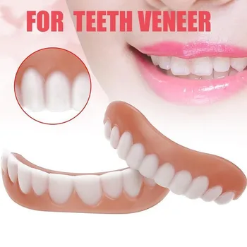 New Upper And Lower False Teeth Cover Perfect Smile Veneers Comfort Denture Paste Fake Braces For Double Row Of Teeth
New Upper And Lower False Teeth Cover Perfect Smile Veneers Comfort Denture Paste Fake Braces For Double Row Of Teeth