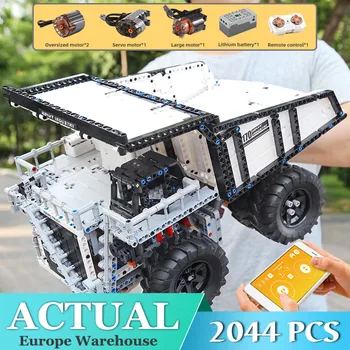 Mould King RC Technic Truck Compatible with MOC-29699 Mining Truck T284 for 42100 R9800 Model Building Blocks Toys for Children
Mould King RC Technic Truck Compatible with MOC-29699 Mining Truck T284 for 42100 R9800 Model Building Blocks Toys for Children
