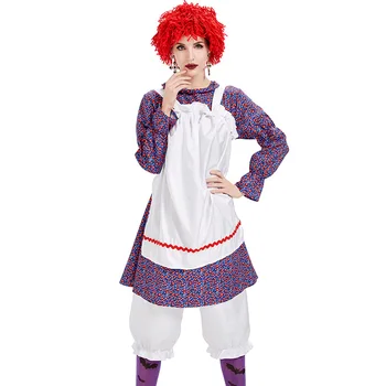 Umorden Fantasia Purim Halloween Costumes for Women Teens Girls Muppet Rag Doll Girl Costume Candy House Cosplay Dress Bloomers
Umorden Fantasia Purim Halloween Costumes for Women Teens Girls Muppet Rag Doll Girl Costume Candy House Cosplay Dress Bloomers