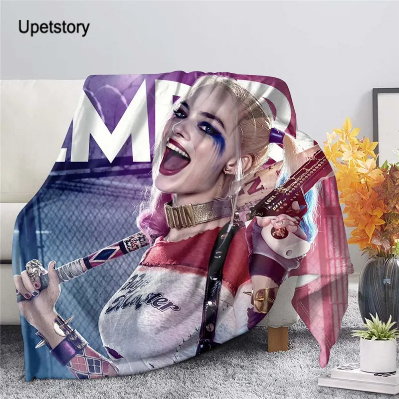 Upetstory Harley Quinn Print Funny Character Blanket 3D Print Sherpa Blanket on Bed Home Textiles Dreamlike Style for Adults
Upetstory Harley Quinn Print Funny Character Blanket 3D Print Sherpa Blanket on Bed Home Textiles Dreamlike Style for Adults