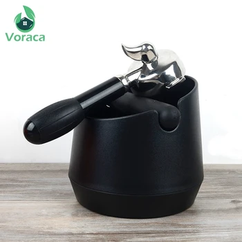 Coffee Knock Box Espresso Grind Container Anti Slip Durable Coffee Grind Dump Bin Waste Bin with Detachable Knock Barista Tools
Coffee Knock Box Espresso Grind Container Anti Slip Durable Coffee Grind Dump Bin Waste Bin with Detachable Knock Barista Tools