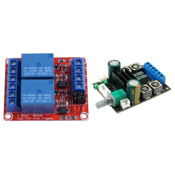 1pcs DC 12V 2-Channel Relay Module with Optocoupler H/L Level Triger & 1pcs Digital Amplifier o Board TPA3116 Power
1pcs DC 12V 2-Channel Relay Module with Optocoupler H/L Level Triger & 1pcs Digital Amplifier o Board TPA3116 Power