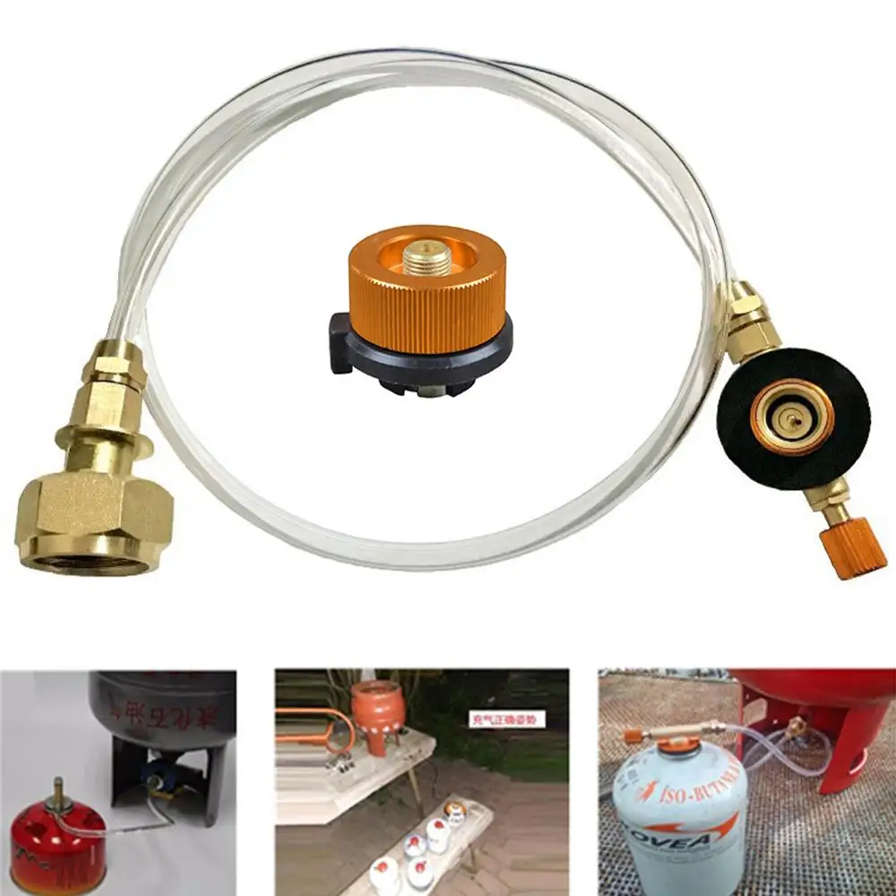 Outdoor Camping Gas Stove Propane Refill Adapter Tank Coupler Adaptor Gas Charging Accessories
Outdoor Camping Gas Stove Propane Refill Adapter Tank Coupler Adaptor Gas Charging Accessories