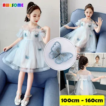 KIDS Clothing Summer 2020 New Cute Girl's Tulle Butterfly Dress Girls Elegant Princess Knee-length Dress Pleated Mesh Dress Pink
KIDS Clothing Summer 2020 New Cute Girl's Tulle Butterfly Dress Girls Elegant Princess Knee-length Dress Pleated Mesh Dress Pink