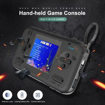 Handheld Game Console 2.8inch screen portable Retro handheld game console Built-in 416 games 8000 mAh Gamepad game player
Handheld Game Console 2.8inch screen portable Retro handheld game console Built-in 416 games 8000 mAh Gamepad game player