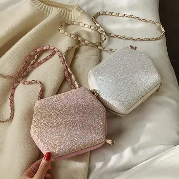 Sequins Square Crossbody Bag 2020 Fashion New High Quality PU Leather Women's Designer Handbag Chain Shoulder Messenger Bag
Sequins Square Crossbody Bag 2020 Fashion New High Quality PU Leather Women's Designer Handbag Chain Shoulder Messenger Bag