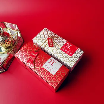 Red White Cardboard Nougat Cookie Boxes Candy Pineapple Cake Baking Boxes Birthday Party Wedding Dessert Package Boxes
Red White Cardboard Nougat Cookie Boxes Candy Pineapple Cake Baking Boxes Birthday Party Wedding Dessert Package Boxes