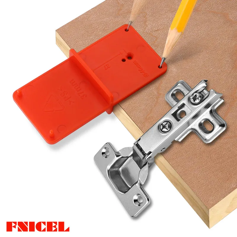 Hinge Hole Drilling Guide 35mm 40mm Hing Installation Jig Door Cabinet Hinge Hole Locator Woodworking Tool
Hinge Hole Drilling Guide 35mm 40mm Hing Installation Jig Door Cabinet Hinge Hole Locator Woodworking Tool