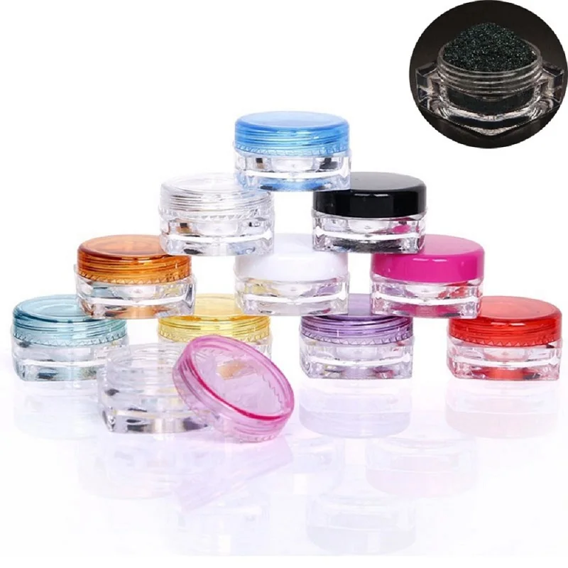 20Pcs 3g/3ml Square Bottom Sample Jar Pot Box Vials Container Fit Makeup Cosmetic Face Cream Pigment
20Pcs 3g/3ml Square Bottom Sample Jar Pot Box Vials Container Fit Makeup Cosmetic Face Cream Pigment